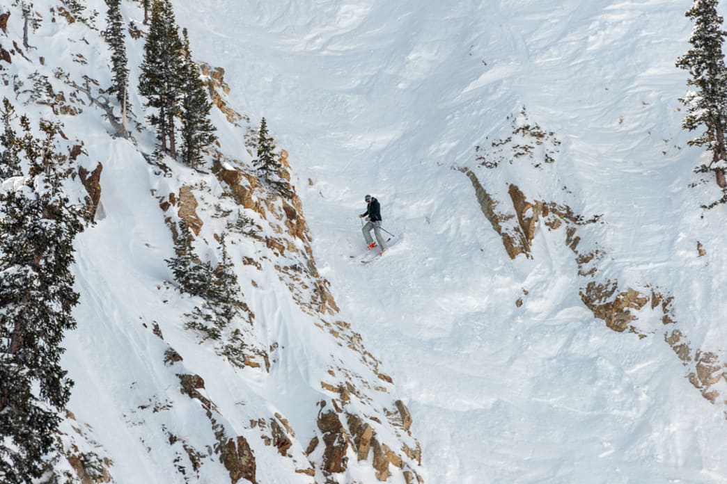 scariest ski runs Snowbird Great Scott