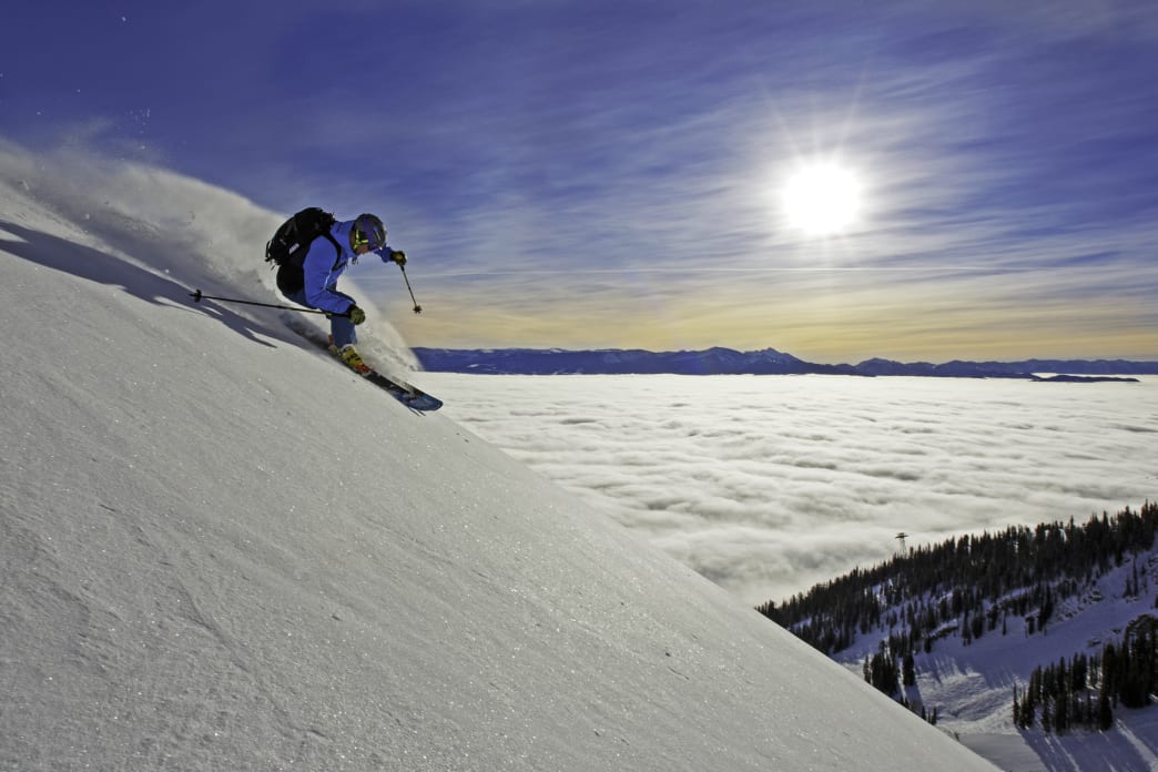 The world class skiing is just one of many reasons to visit Jackson Hole in winter.